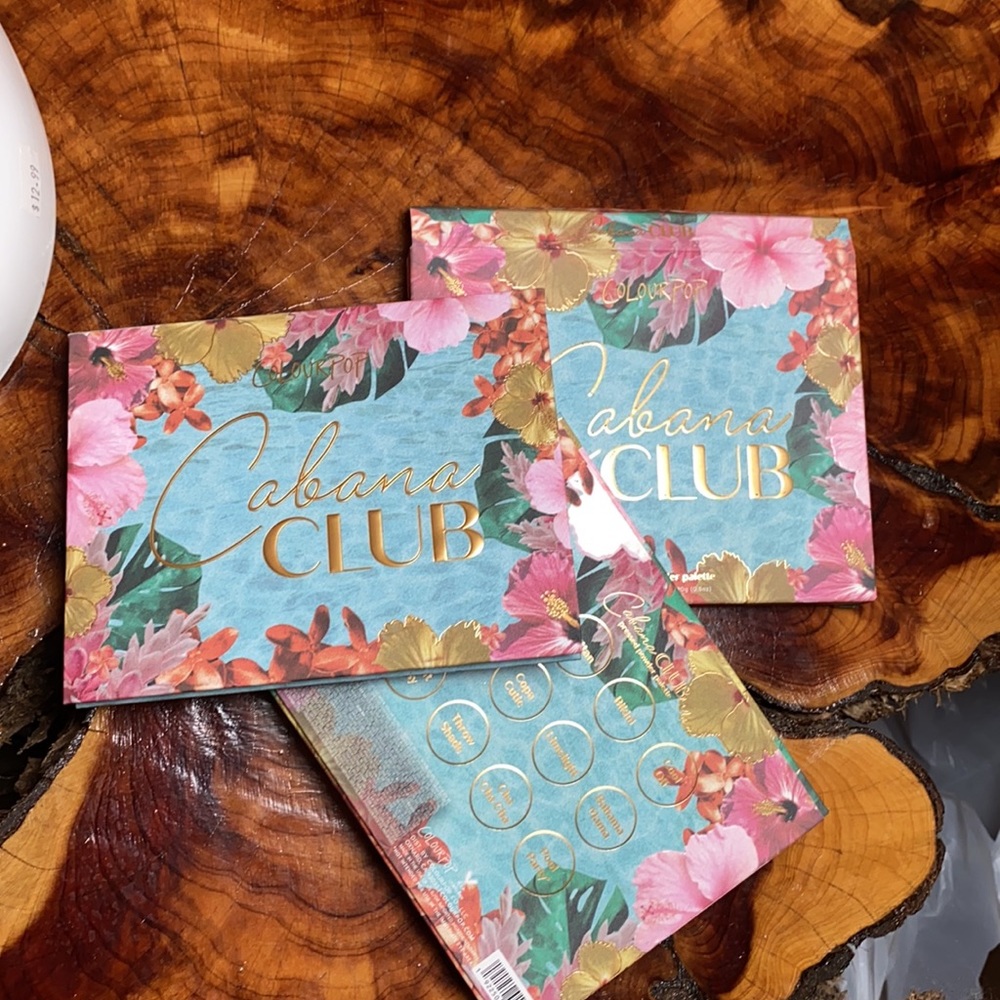 COLOURPOP CP CABANA CLUB EYESHADOW PALETTE BOUTIQUE UNTOUCHED NWT RARE LUXE - Picture 3 of 3